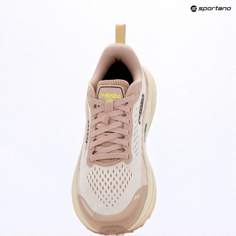 Laufschuhe für Damen Brooks Cascadia 20 arctic wolf/rose/nightlife 9