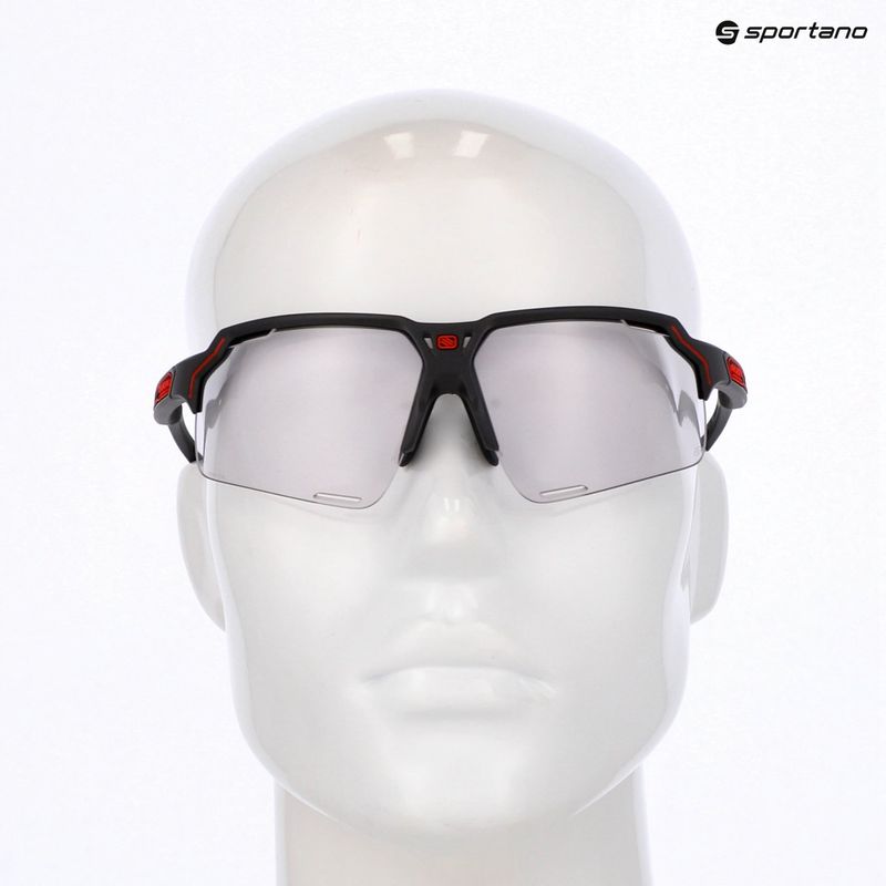 Rudy Project Deltabeat anthrazit matte/impactx photochromic 2 rote Sonnenbrille 8