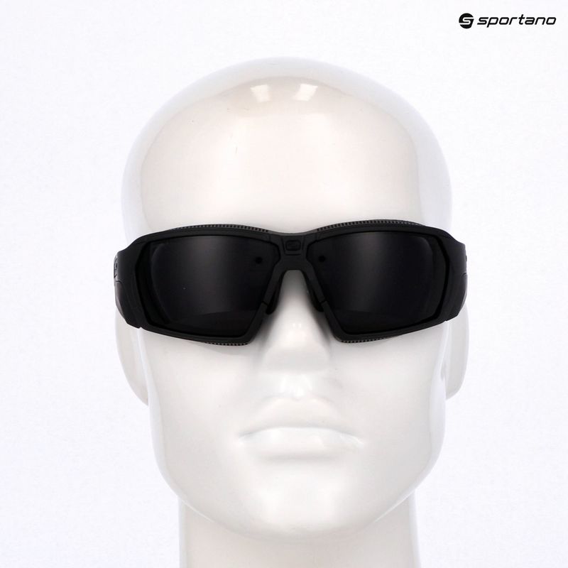 Sonnenbrille Rudy Project Agent Q Stealth smoke black/black matte 8