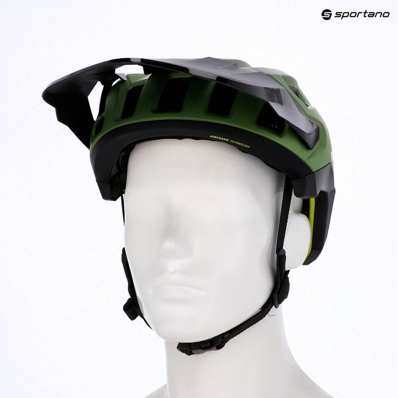 Fahrradhelm Rudy Project Terraform met.olive/black/acid green matte 10