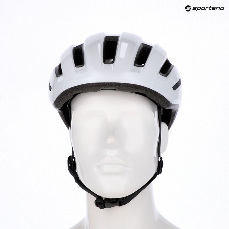 Fahrrad Helm MET Miles white glossy 5