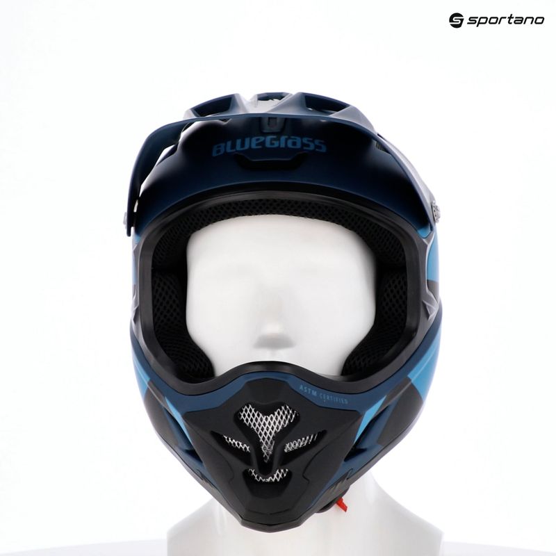 Bluegrass Fahrradhelm Intox blau matt 6