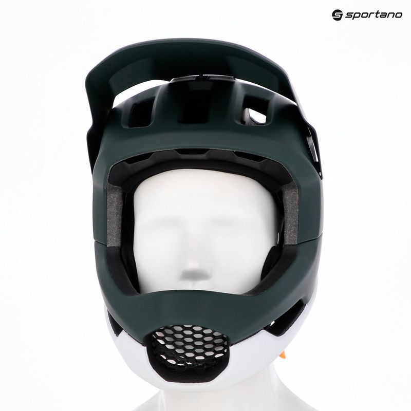 Fahrradhelm POC Otocon Race MIPS Paargasite green matt/hydrogen white matt 6
