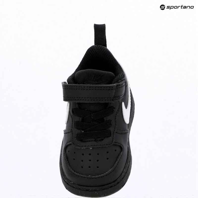 Kinderschuhe Nike Court Borough Low Recraft black/black/white 9