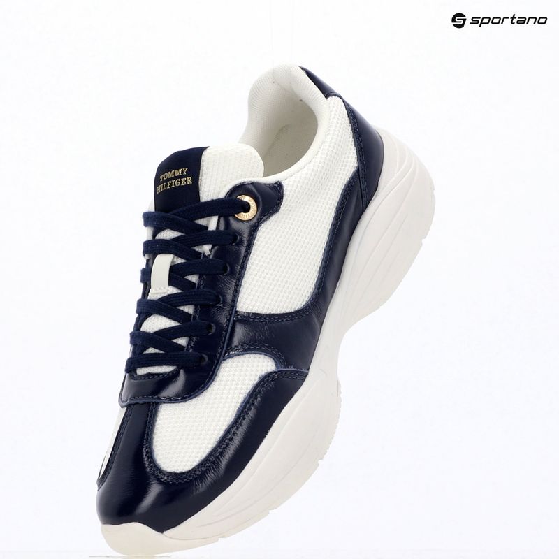 Damen-Schuhe Tommy Hilfiger ModernRunner Shiny Leather yale navy 9