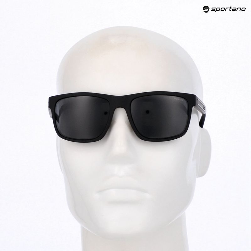 Polaroid PLD 2571/S mattschwarz/grau polarisierte Herren-Sonnenbrille 7