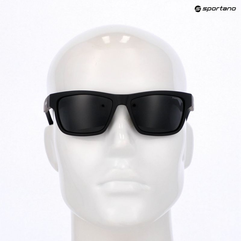 Polaroid PLD 7031/S schwarz/grau polarisierte Herren-Sonnenbrille 5