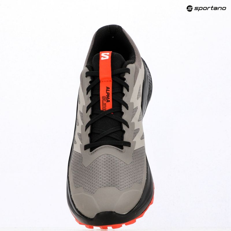 Herren-Laufschuhe Salomon Alphaglide cloudburst/black 9