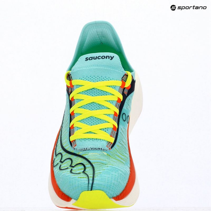 Laufschuhe Saucony Endorphin Elite 2 splash/fire 9