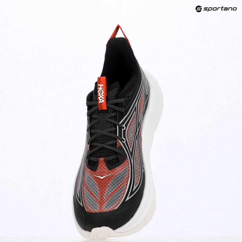Herren-Laufschuhe HOKA Mach Remastered carbon black / habanero 9