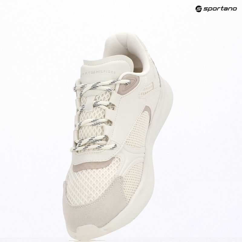 Herren Schuhe Tommy Hilfiger Lightweight Runner Monocolor ecru 9