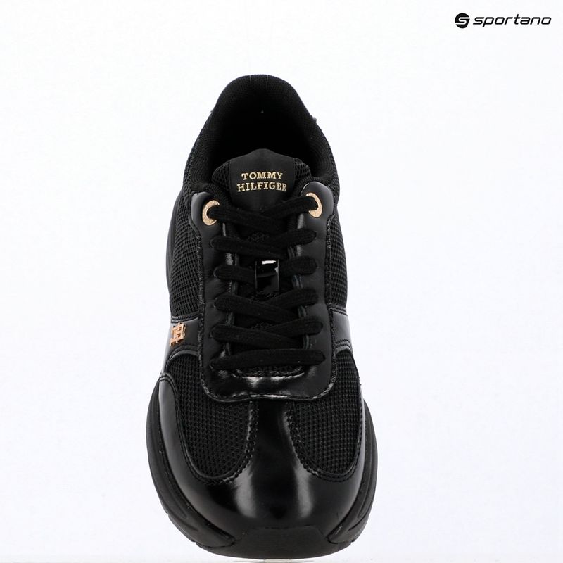 Damen-Schuhe Tommy Hilfiger ModernRunner Shiny Leather black 9