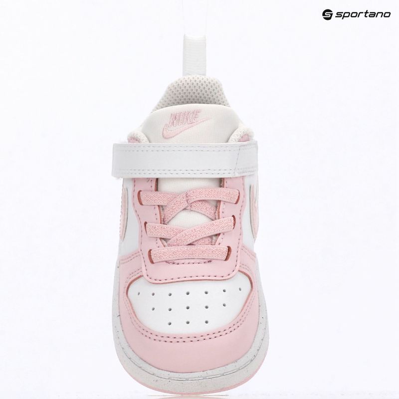 Kinderschuhe Nike Court Borough Low Recraft white/pink foam 8