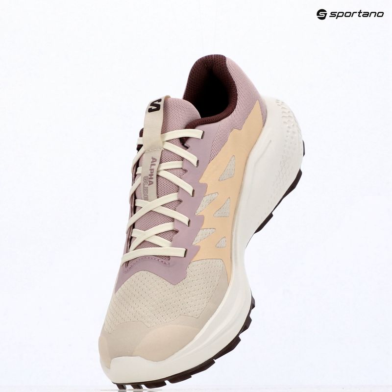 Laufschuhe für Damen Salomon Alphaglide tapioca/dawn pink 9