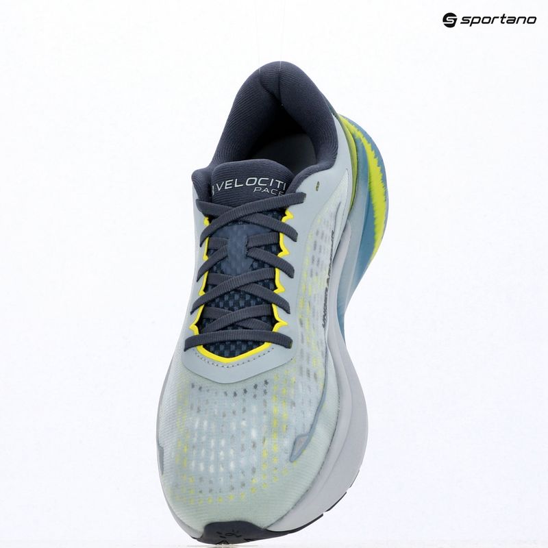 Herren-Laufschuhe Under Armour Velociti Pace blue fog/flash light/downpour gray 9