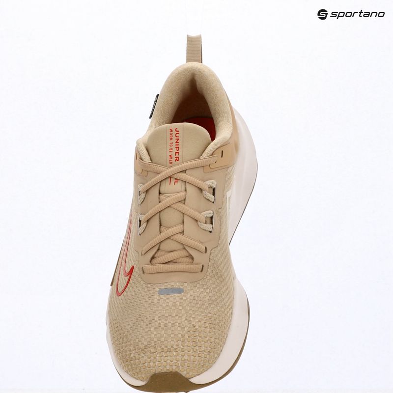 Herren-Laufschuhe Nike Juniper Trail 2 GORE-TEX linen/light orewood brown/light crimson 6