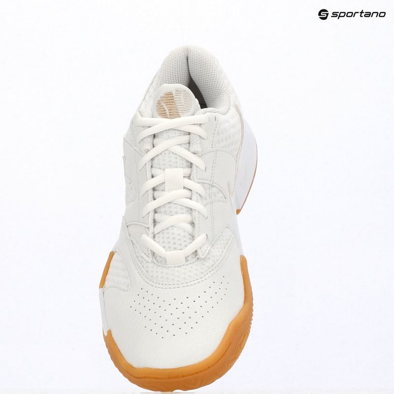 Herren-Tennisschuhe Nike Court Lite 4 White/Summit White/Linen/Light Orewood Brown 10