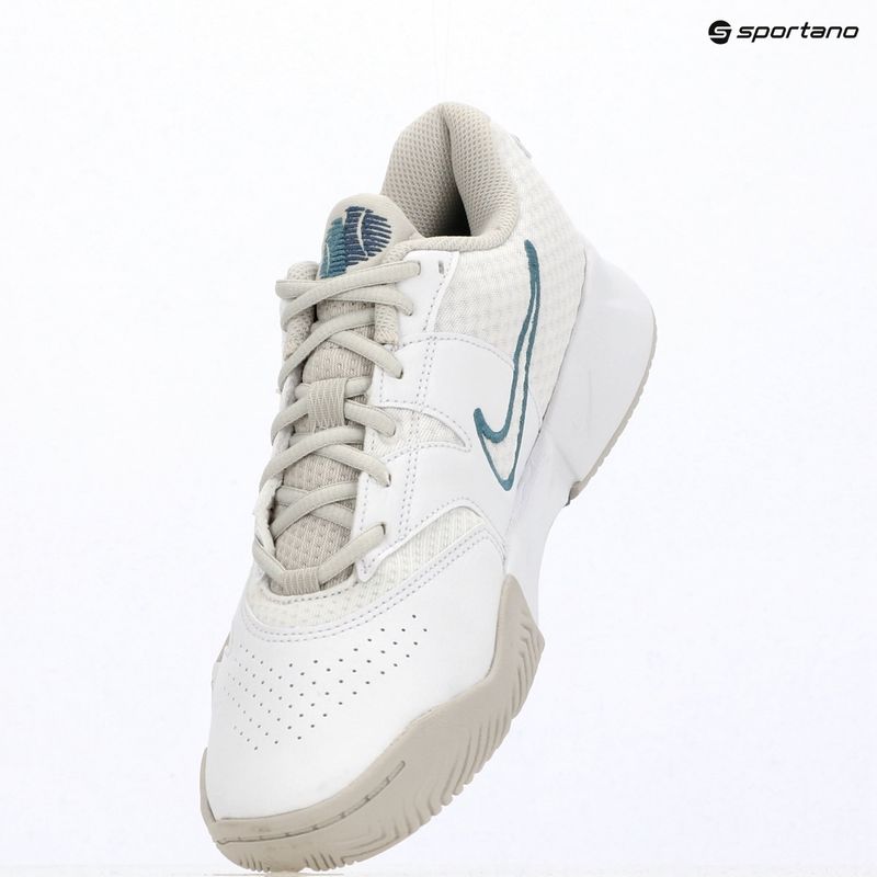 Herren-Tennisschuhe Nike Court Lite 4 White/Light Bone/New Slate/Smokey Blue 10