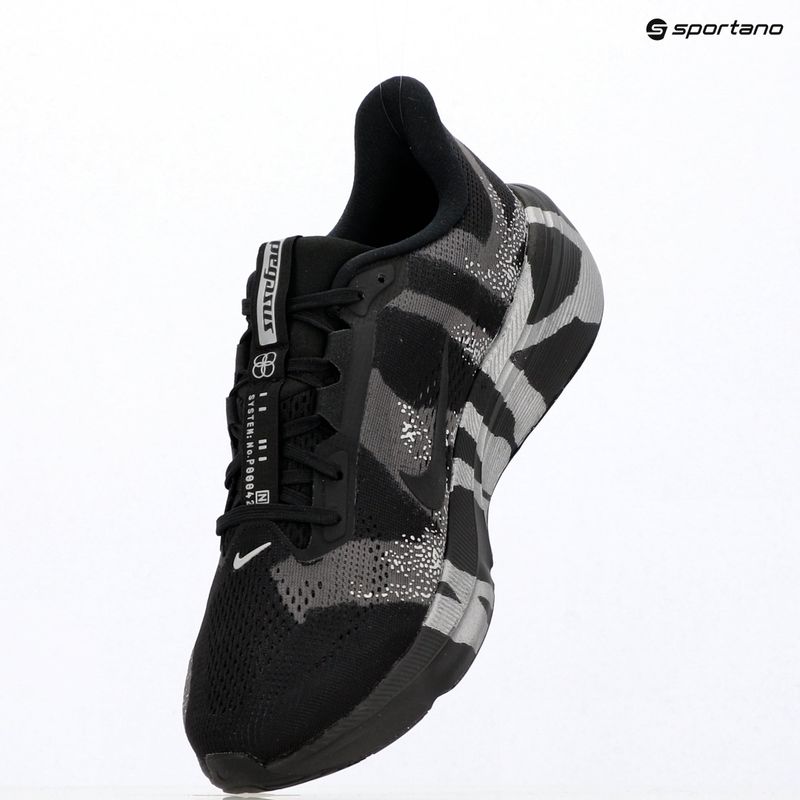 Herren-Laufschuhe Nike Pegasus 42 black/medium ash/metallic silver/black 8