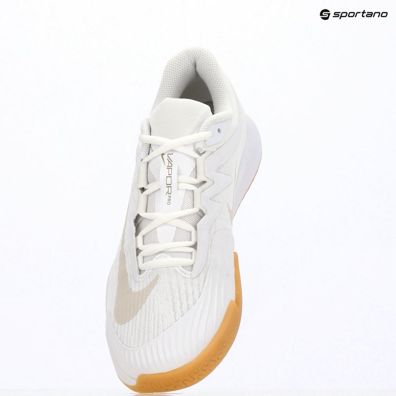 Herren-Tennisschuhe Nike Vapor Pro 3 white/linen/light orewood brown 10
