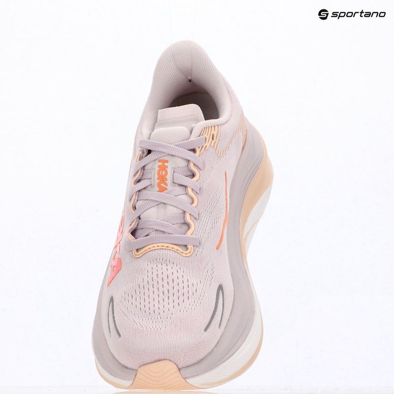 Damen Laufschuhe Hoka Skyward X 2 lilac cream/tangerine glow 10