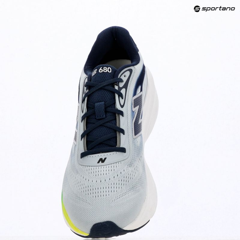 Herren-Laufschuhe New Balance Fresh Foam 680's V9 light zinc blue/altitude/alkaline green 7