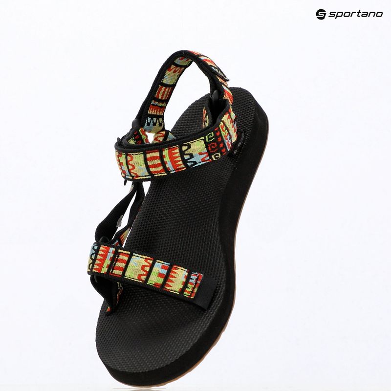 Damen-Sandalen Teva Original Universal geo mushup scarlet 15