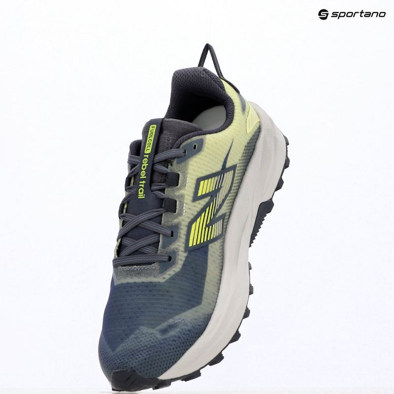 Herren-Laufschuhe New Balance Rebel Trail V1 arctic grey/alkaline green 7