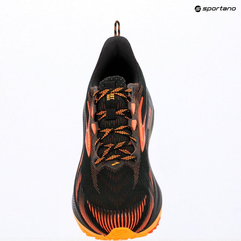 Herren-Laufschuhe Brooks Ghost Trail black/red/orange 7