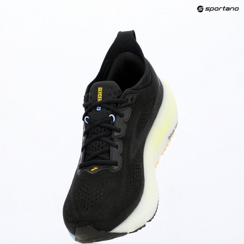 Herren-Laufschuhe Brooks Glycerin 23 black/cyber yellow/nightlife 7