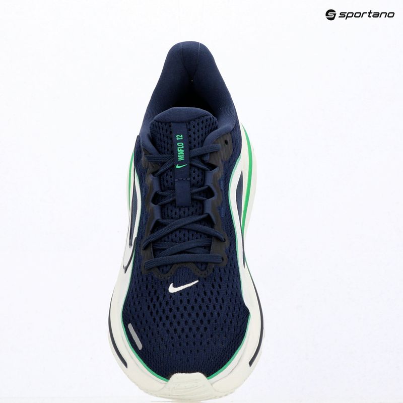 Kinder-Laufschuhe Nike Winflo 12 midnight navy/green spark/summit white 6