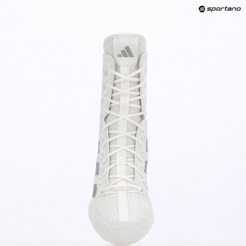 Boxschuhe adidas Box Hog 4 white/silver 9