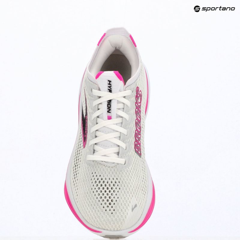 Laufschuhe für Damen Brooks Hyperion 3 white/luminary/cyber pink 9