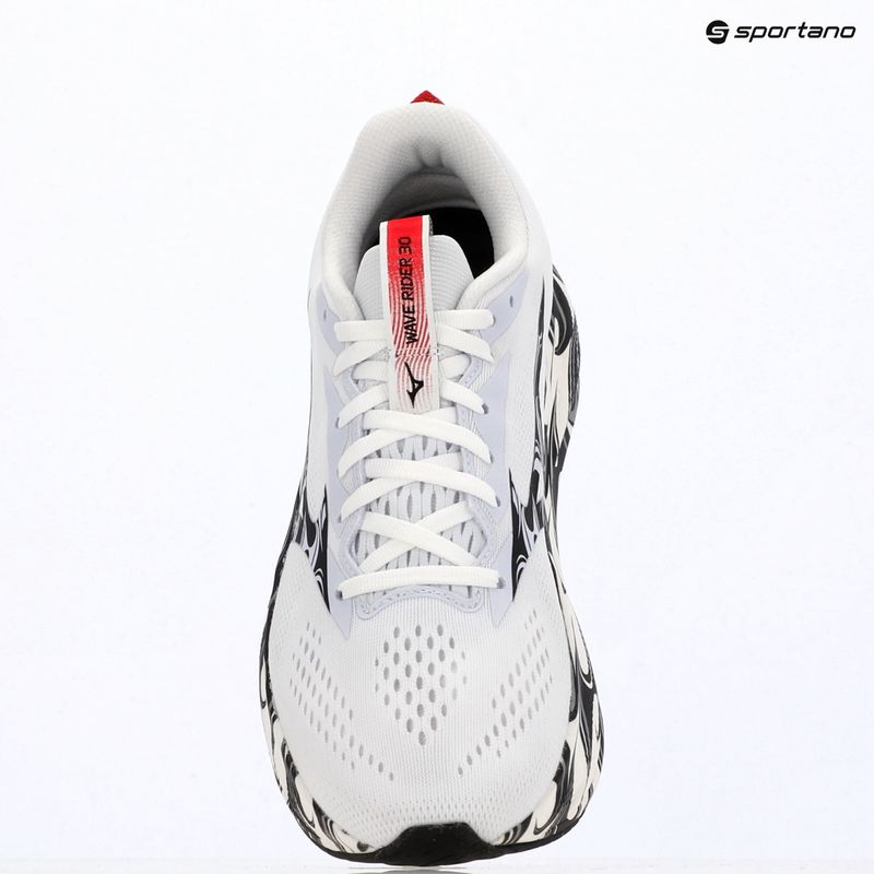 Herren-Laufschuhe Mizuno Wave Rider 30 Disclosure white/black/high risk red 9