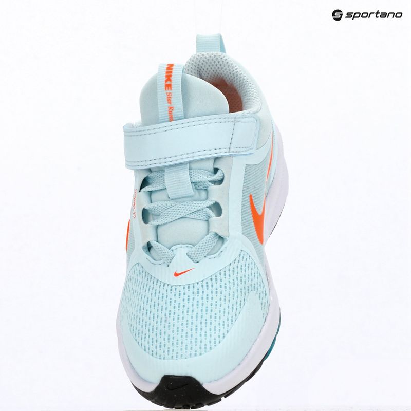 Kinderschuhe Nike Star Runner 5 glacier blue/energy/black/total orange 8
