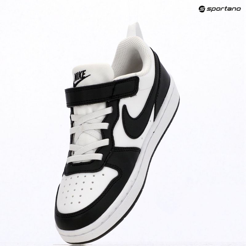 Kinderschuhe Nike Court Borough Low Recraft white/black 8