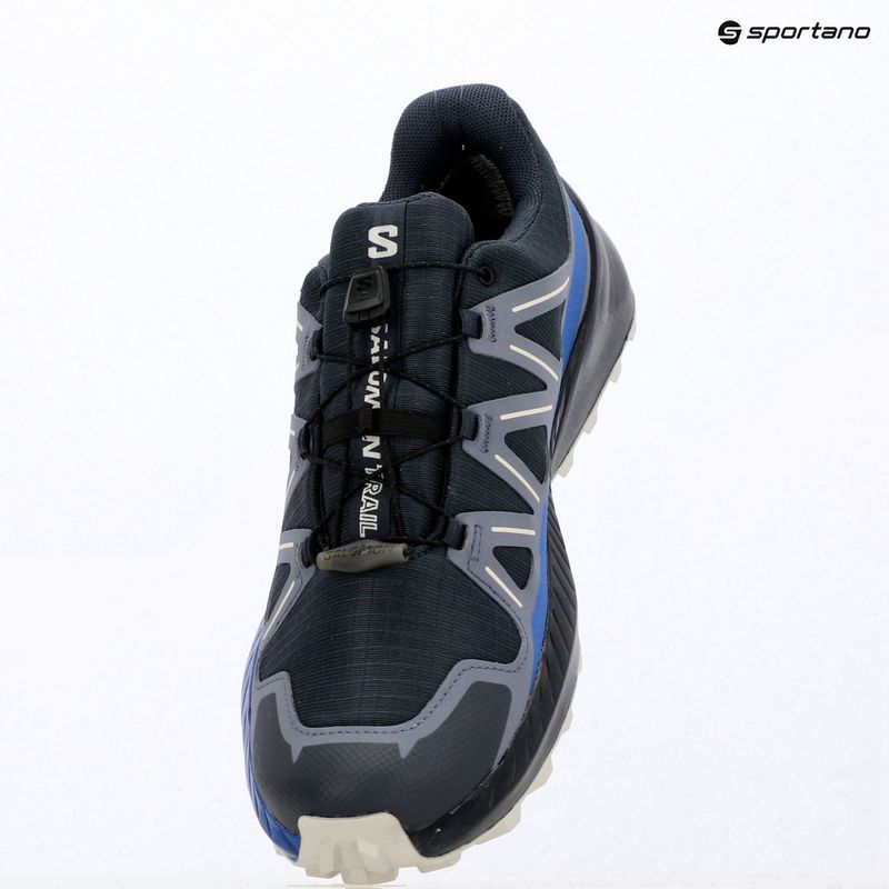 Herren-Laufschuhe Salomon Speedcross Peak GTX blue nights/grisaille 14