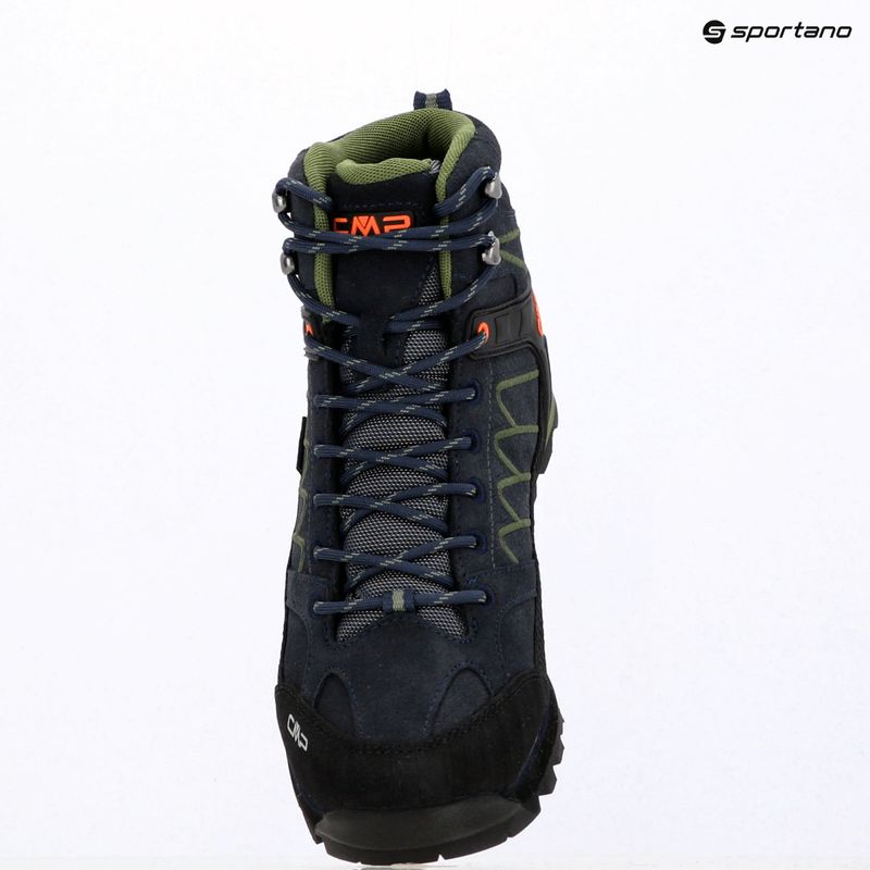 Herren-Trekkingstiefel CMP Moon Mid Wp b.blue/torba 9