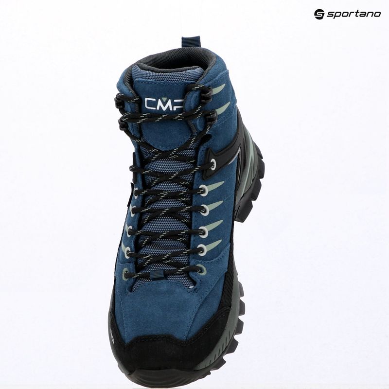 Herren-Trekkingstiefel CMP Rigel 2.0 Mid Waterproof avio/salvia 9