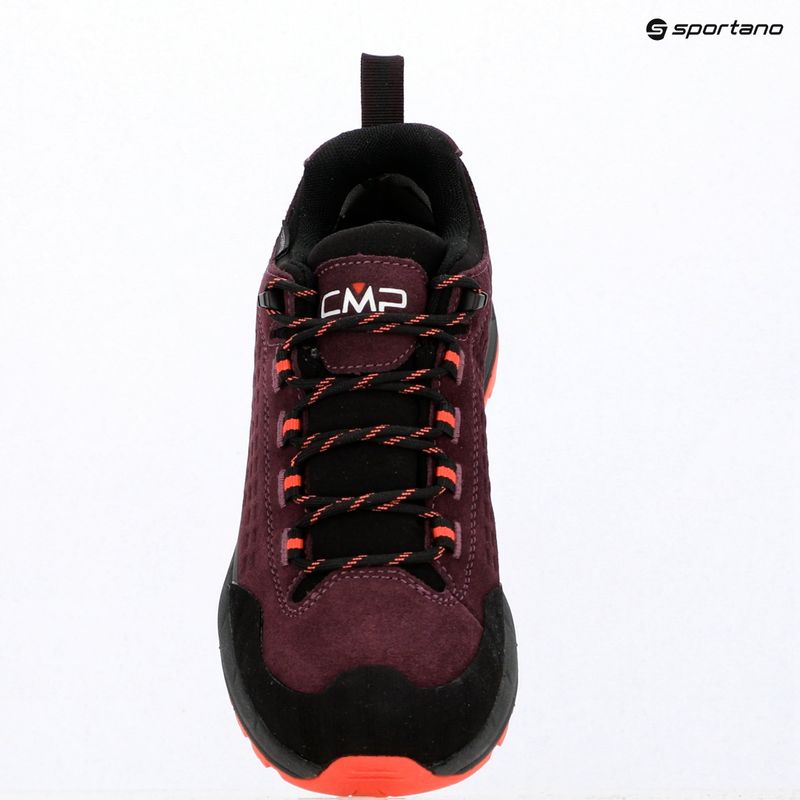 Damen-Trekkingschuhe CMP Vertyx Low Waterproof blackberry/marigold 9