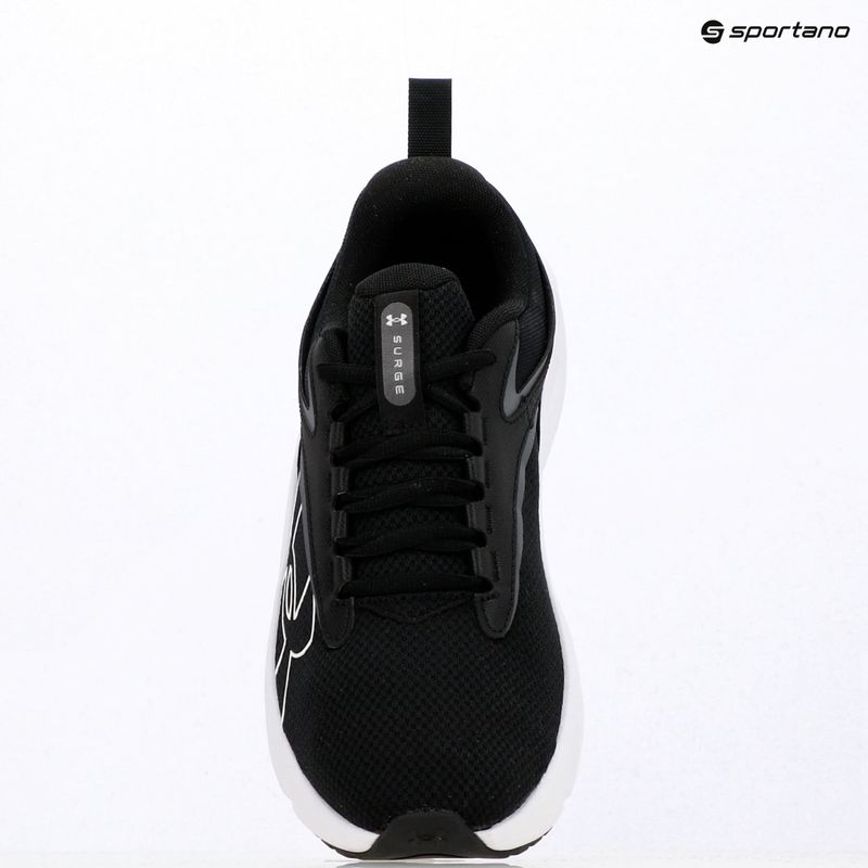 Herren-Laufschuhe Under Armour Surge 5 black/black/white 14
