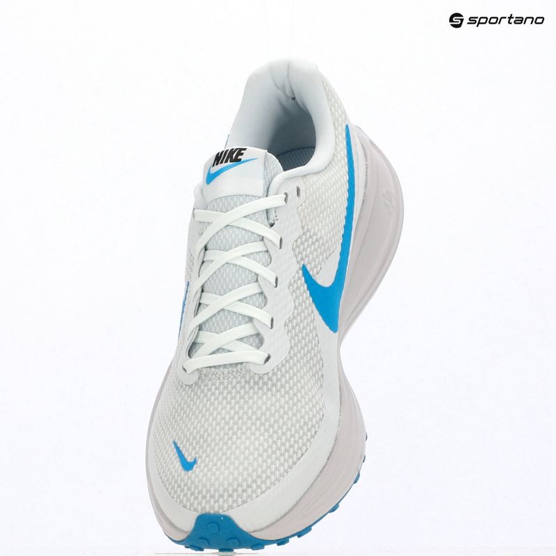 Herren-Laufschuhe Nike Revolution 8 off white/vast grey/light current blue 10