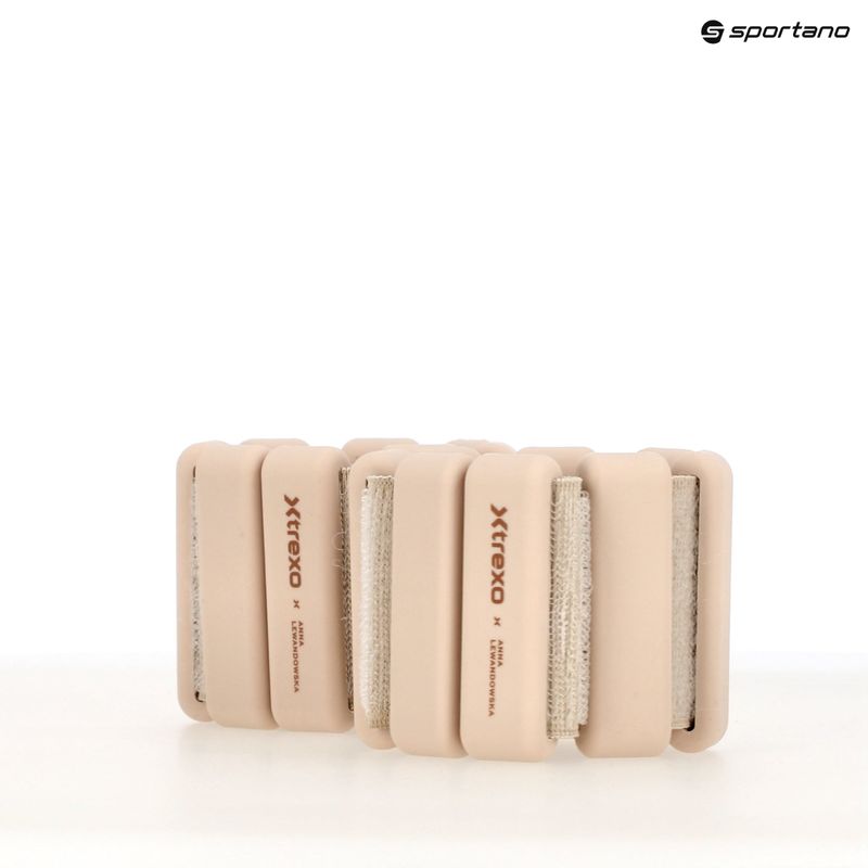 Knöchel- und Handgelenksgewichte XTREXO x Anna Lewandowska Bangles 205 Beige 12
