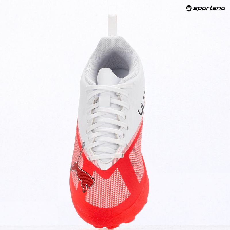 Kinder-Fußballschuhe PUMA Ultra 7 Play TT Jr ultra red/puma black/puma white 9