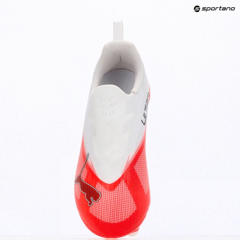 Kinder-Fußballschuhe PUMA Ultra 7 Match LL FG/AG Jr ultra red/puma black/puma white 9