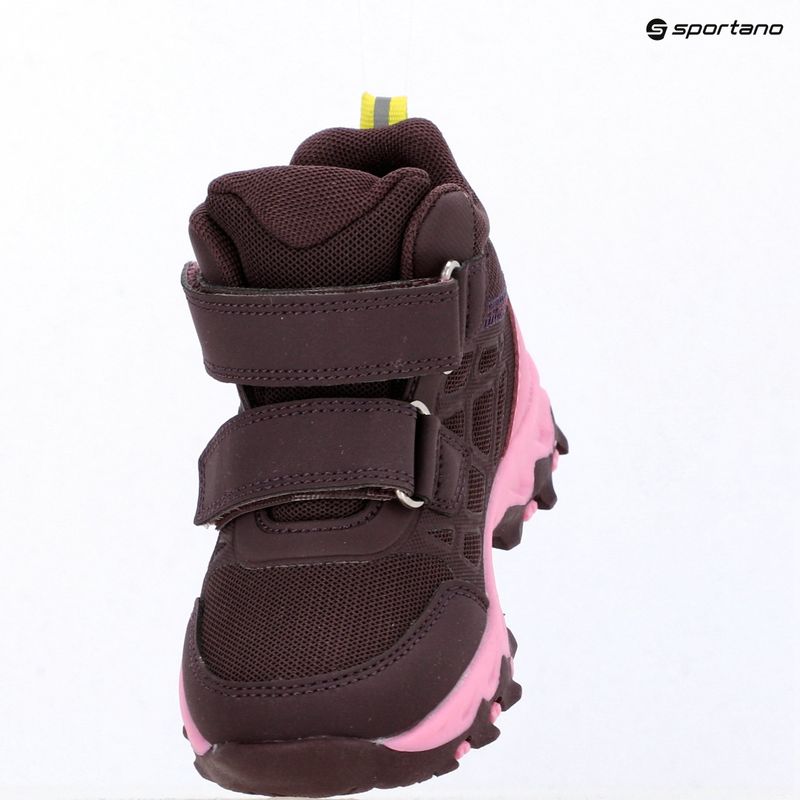 Kinderschuhe Viking Track Mid 2V Waterproof plum/multi 15