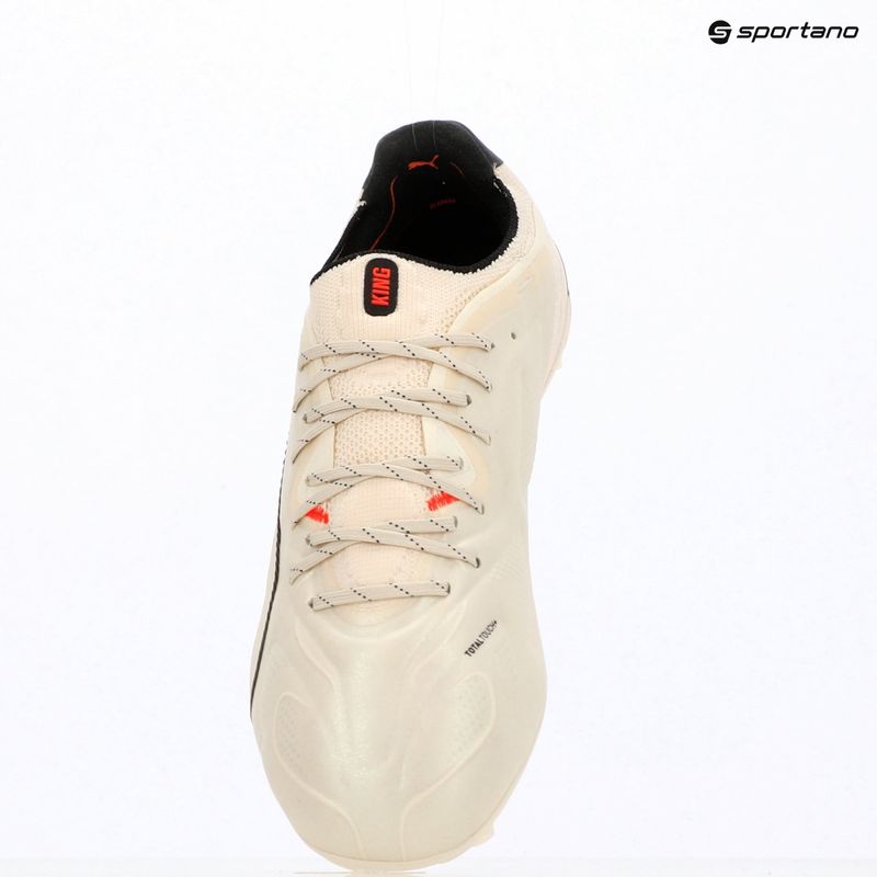Fußballschuhe PUMA King 20 Ultimate FG/AG sugared almond/puma black/ultra red 10