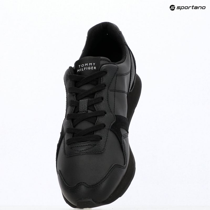 Herren Schuhe Tommy Hilfiger Core Leather black 9