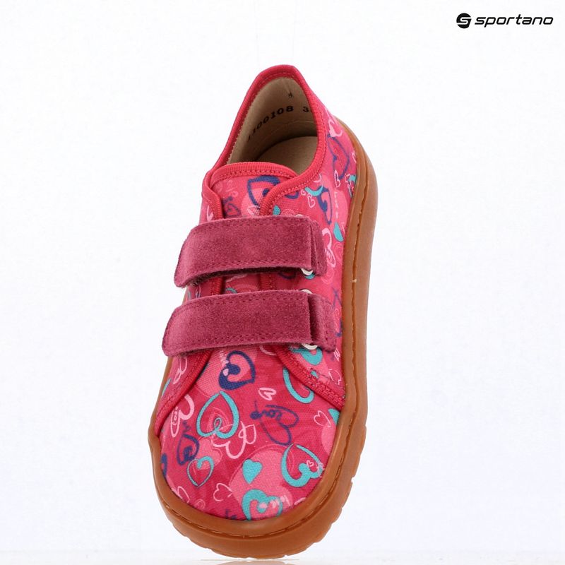Barfußschuhe Kinder Froddo Barefoot Canvas fuxia+ 9