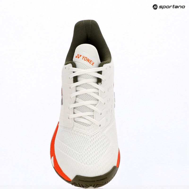 Damen Tennisschuhe YONEX Power Cushion Ad-Accel white/orange 9